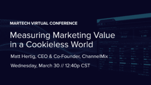 Measuring marketing value in a cookieless world