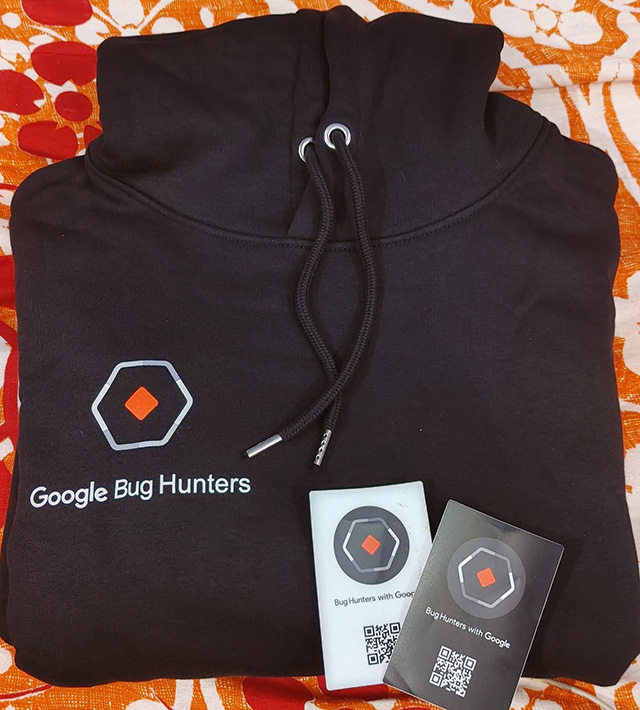 Bug Hunter Google Hoodie