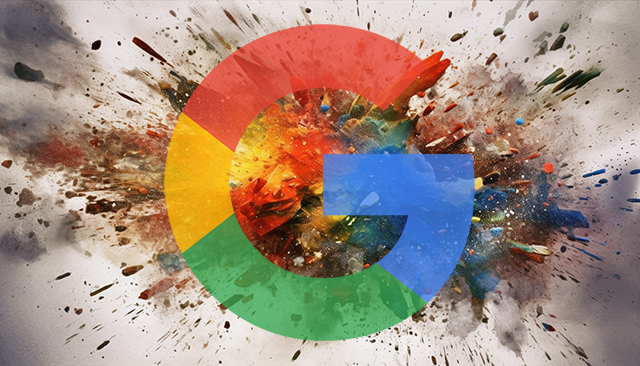 Google Logo Explod Algorithm Update